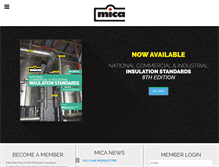 Tablet Screenshot of micainsulation.org